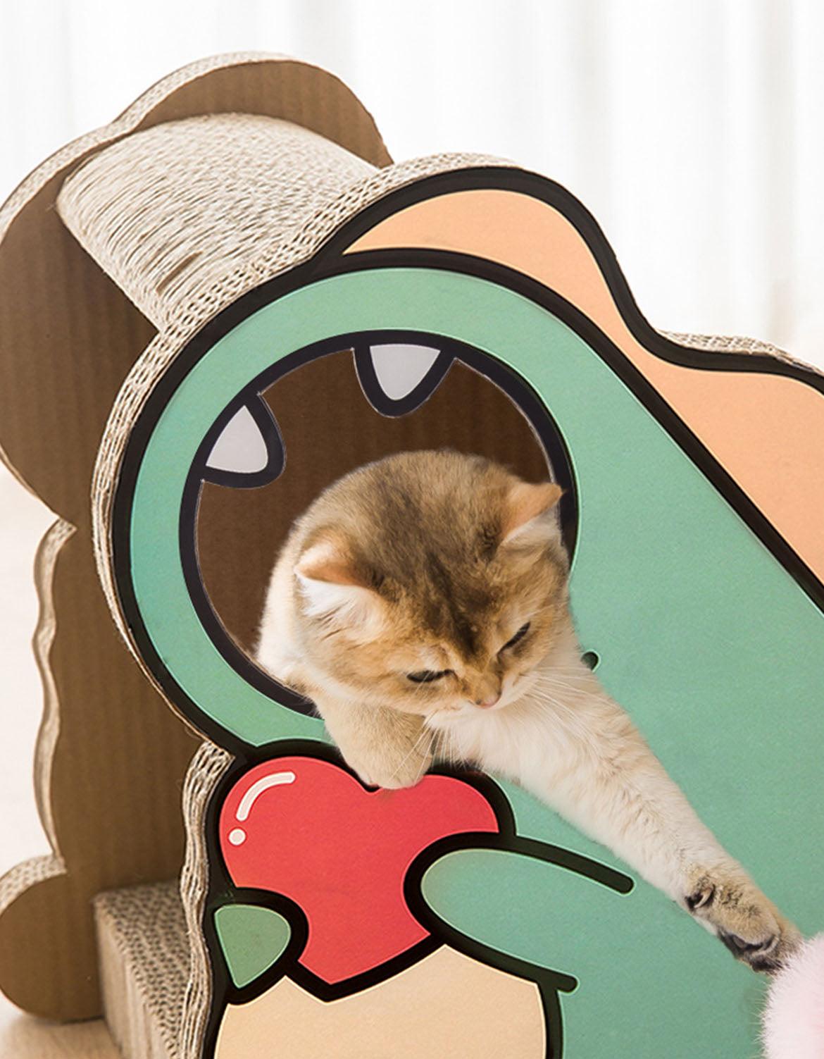 CL21 Cat Scratching Post and Cardboard Cat Climbing Toy