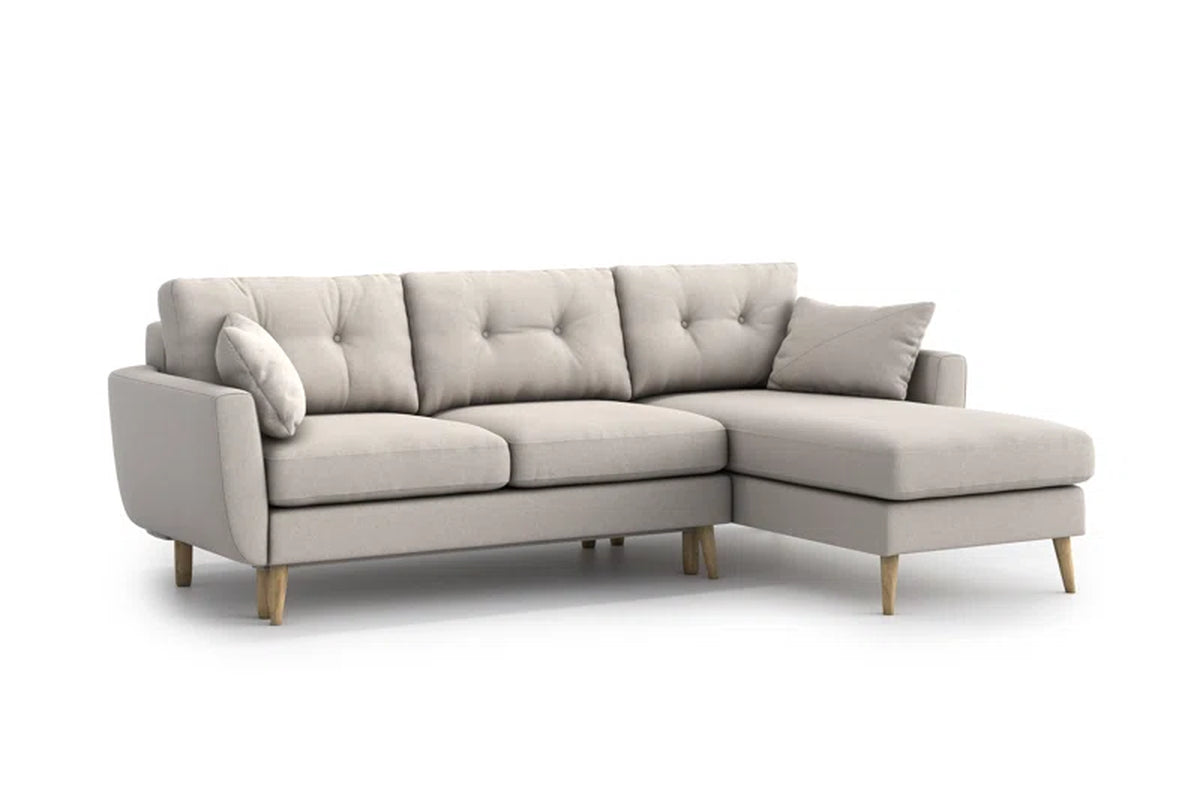 Versatile Nealon Reversible Corner Sofa Bed Range of Colours Sleeps 2