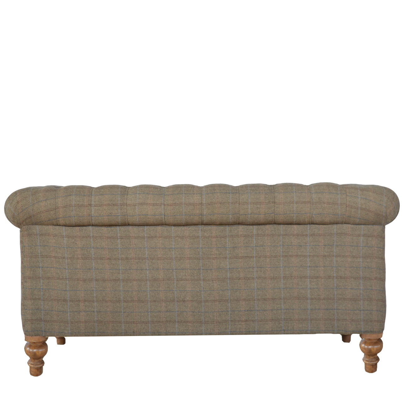Tweed Chesterfield Sofa | 2 Seater | Handcrafted