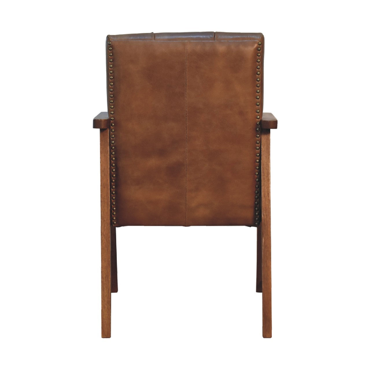 Brown Buffalo Leather Chair Made to Order