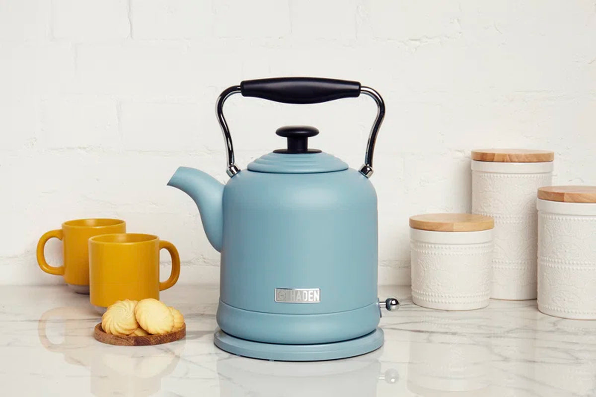 HADEN Highclere 1.5L Stainless Steel Electric Tea Kettle