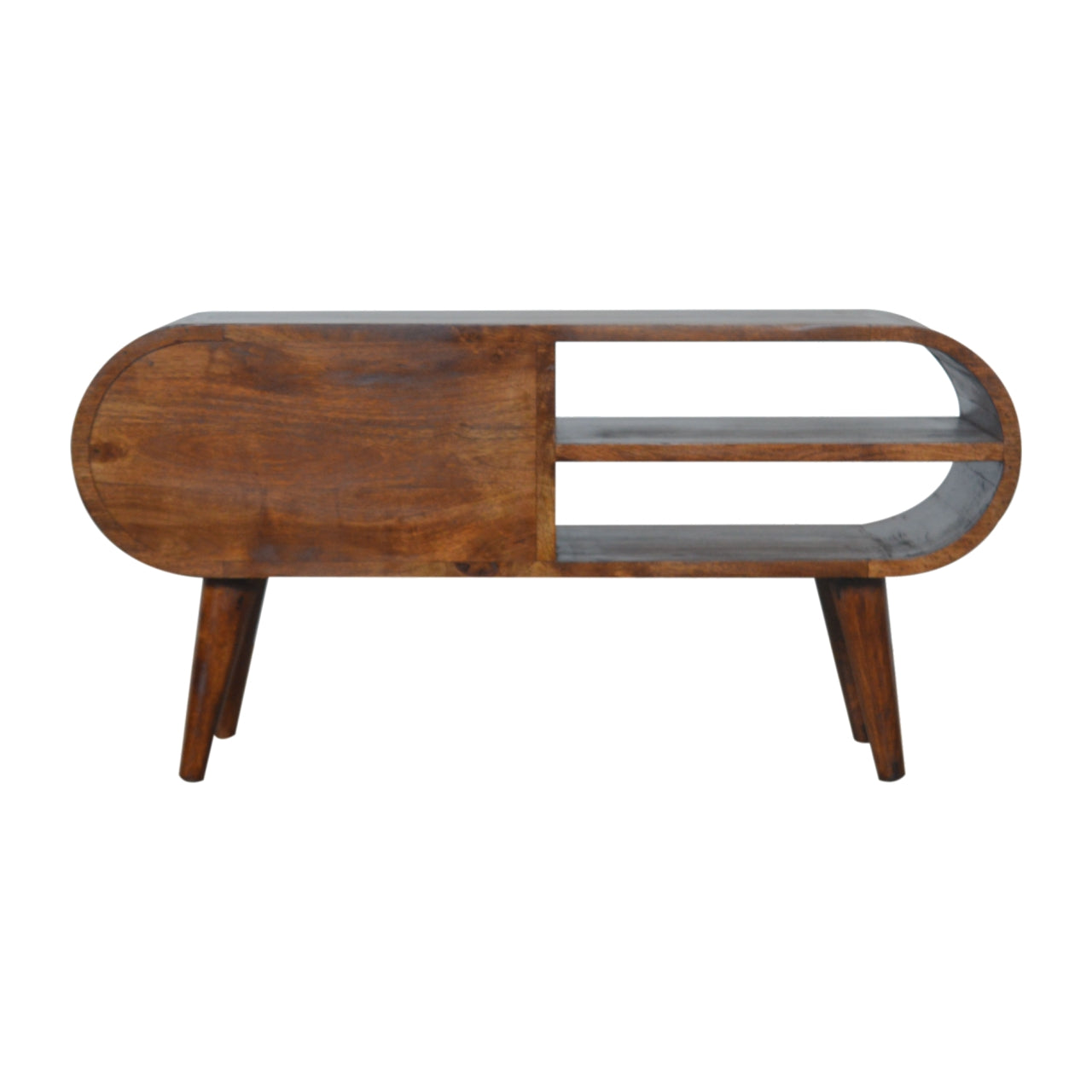 Chestnut London Media Unit Solid Mango Wood