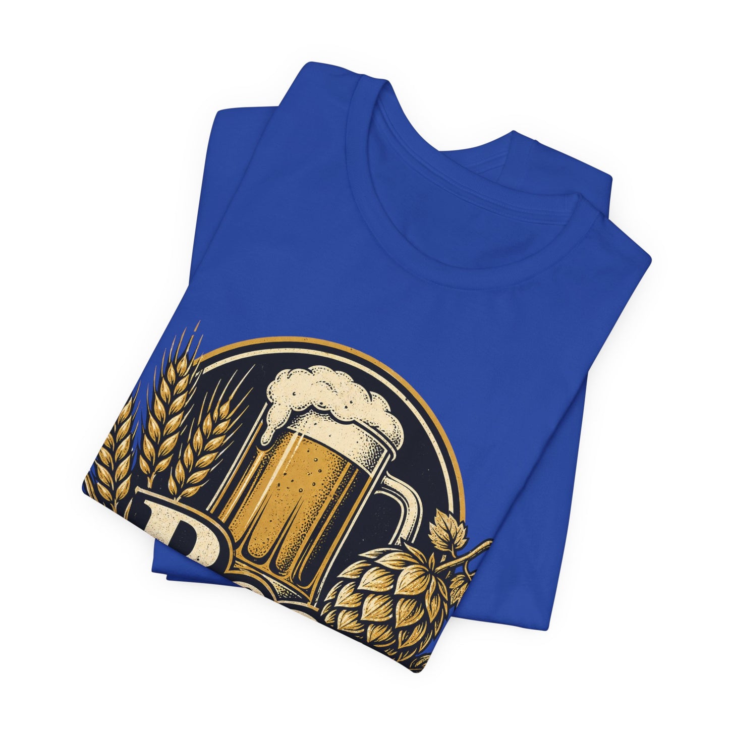 "Beer Necessities" T-Shirt — Vintage Beer Graphic Tee for Brewers & Beer Lovers