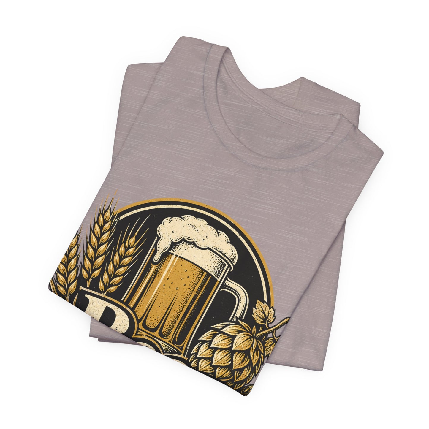 "Beer Necessities" T-Shirt — Vintage Beer Graphic Tee for Brewers & Beer Lovers