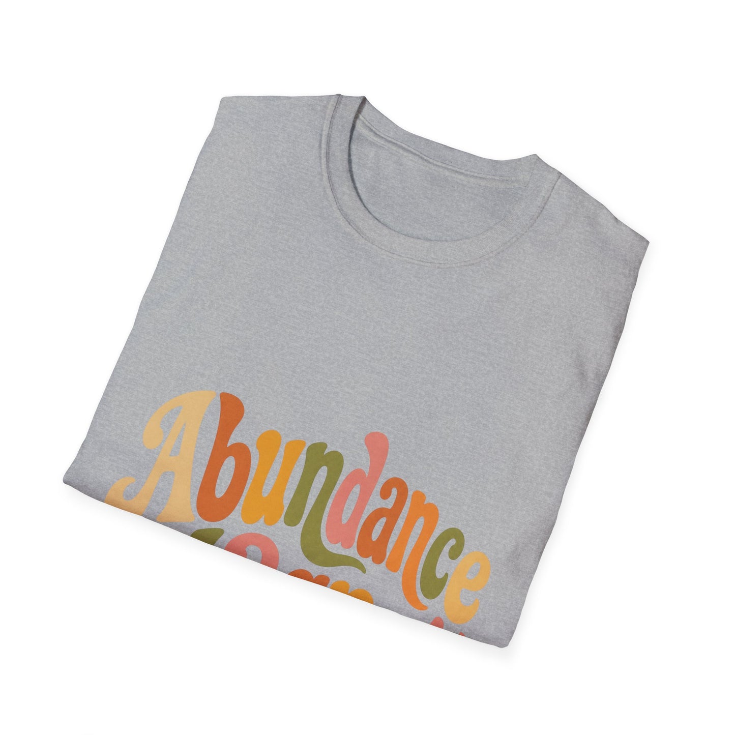 "Abundance Magnet" T-Shirt — Retro Psychedelic Positive Vibes Unisex Tee