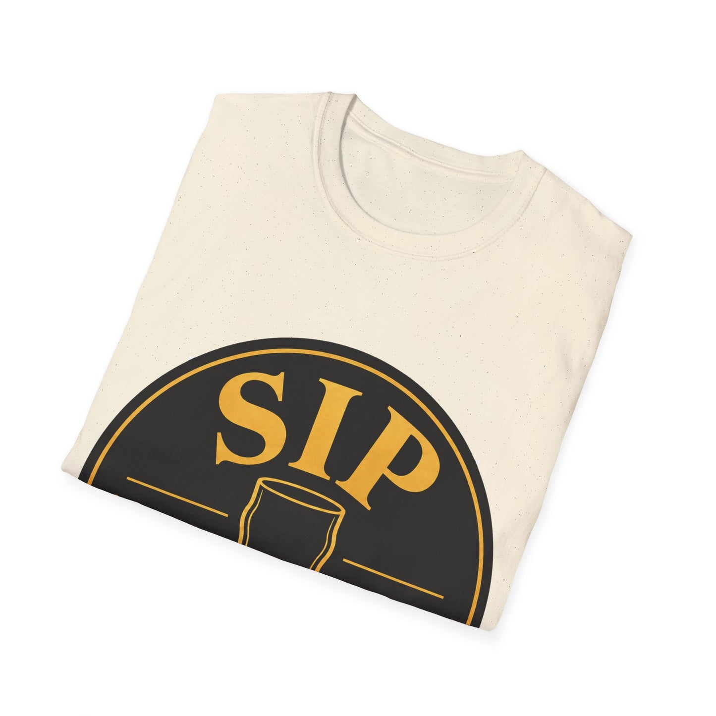 "Sip Happens" T-shirt Drinking Pun Funny Drinking Shirt for Beer Lovers