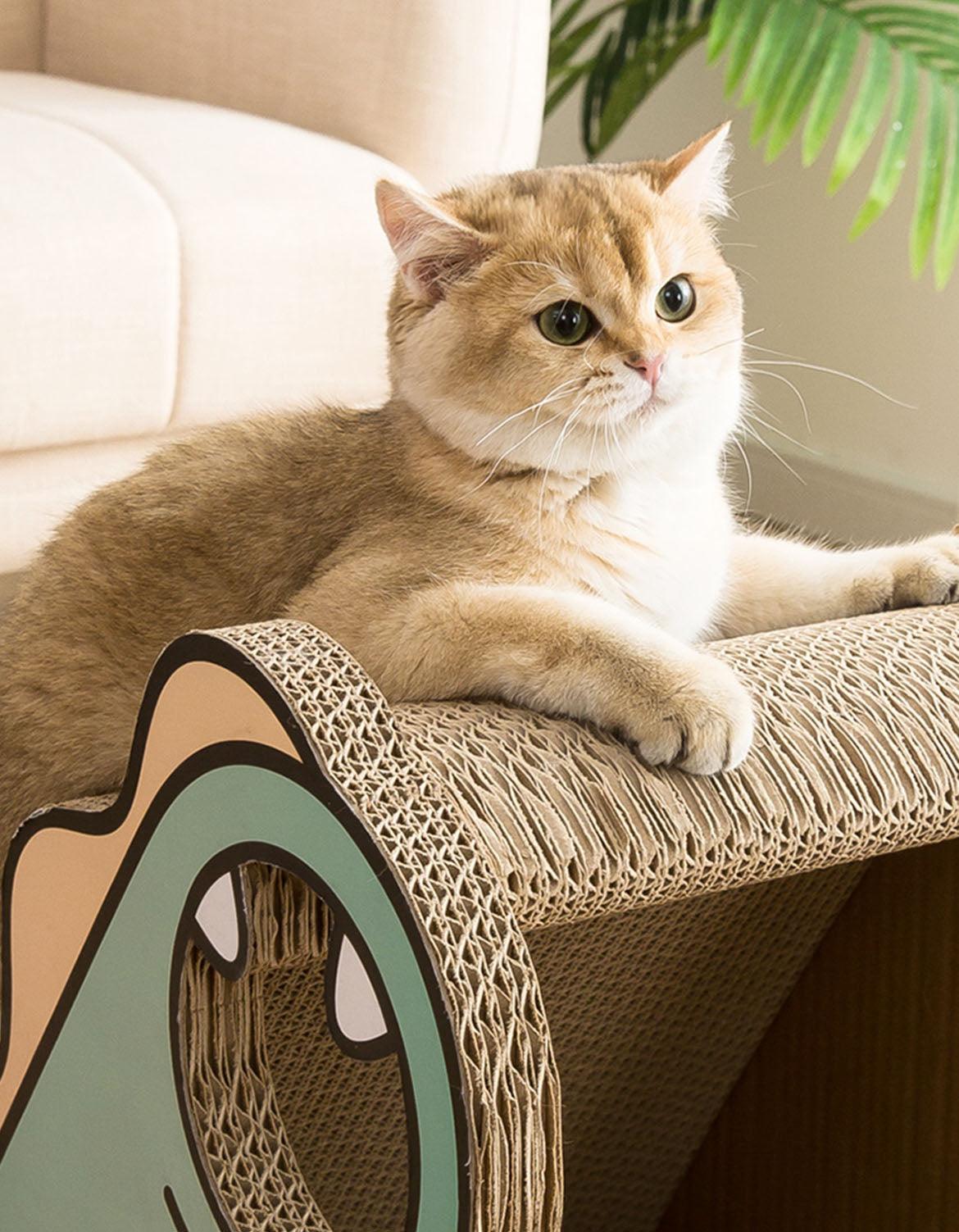 CL21 Cat Scratching Post and Cardboard Cat Climbing Toy