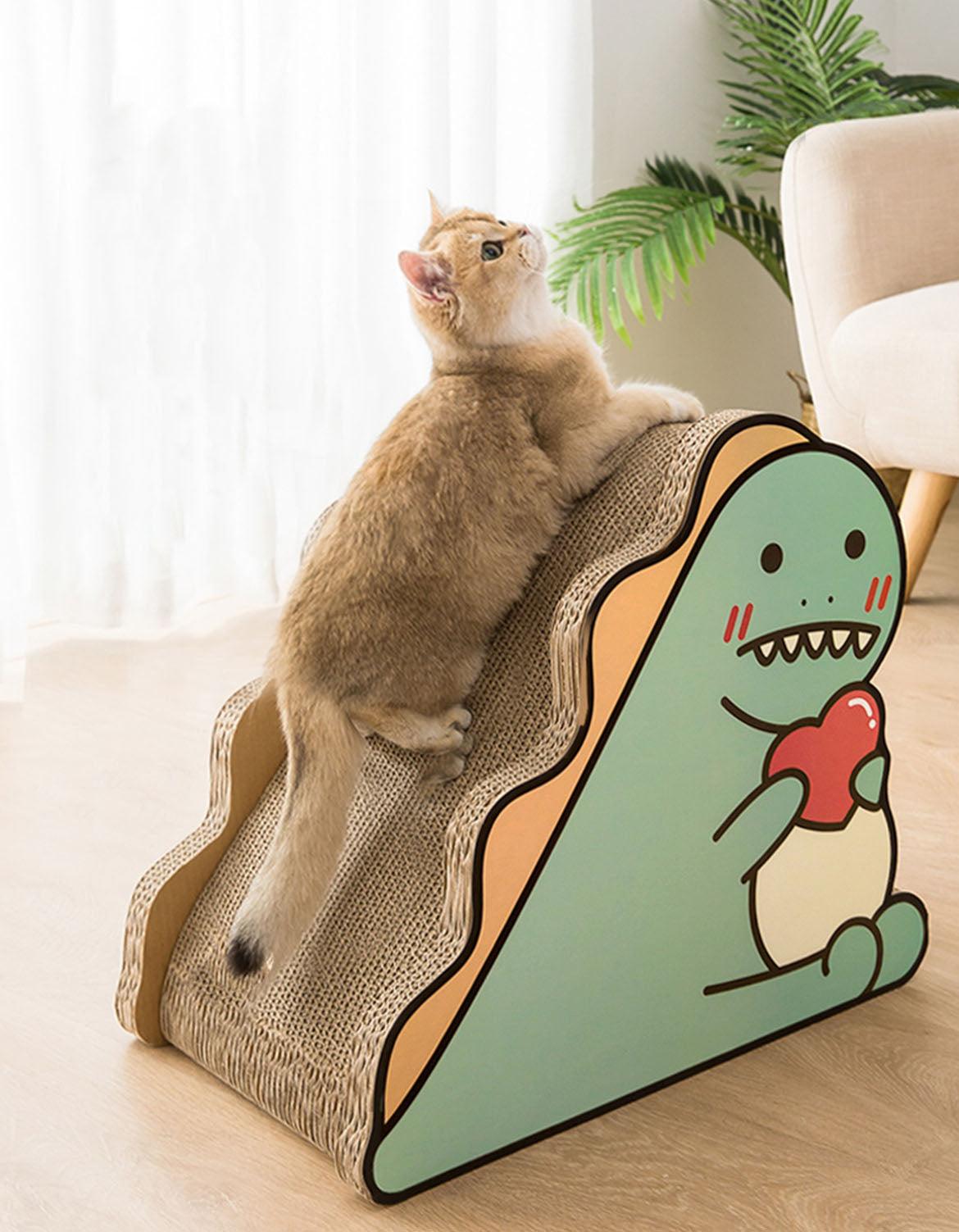 CL21 Cat Scratching Post and Cardboard Cat Climbing Toy