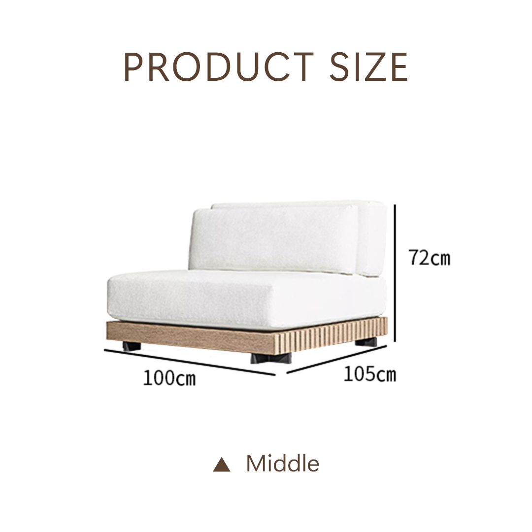 Measurement chart of a white armchair with dimensions labeled on a white background.  | Extraordinary Emporium UK