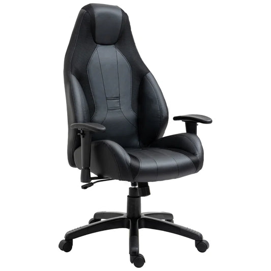 Lili Gaming Chair Faux Leather Padded Adjustable