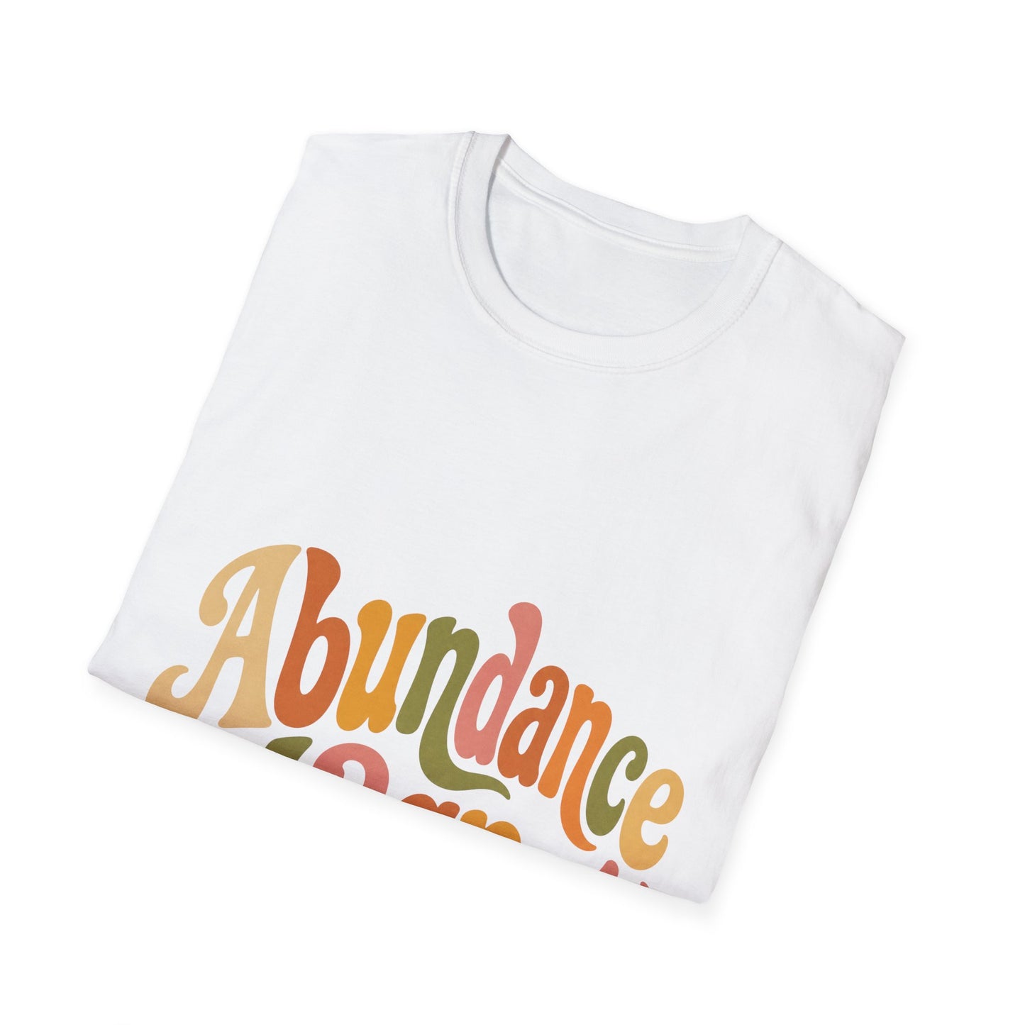 "Abundance Magnet" T-Shirt — Retro Psychedelic Positive Vibes Unisex Tee