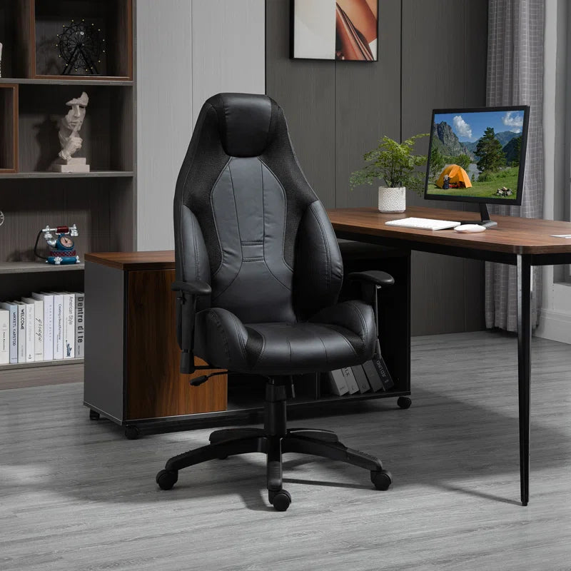 Lili Gaming Chair Faux Leather Padded Adjustable