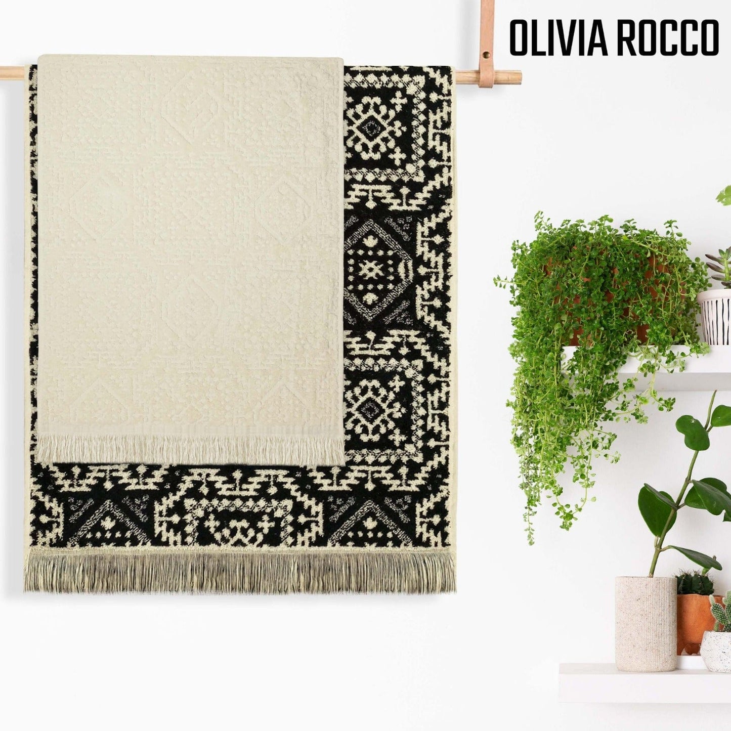 Luxury Moroccan Had & Bath Towel Set | 100% Cotton Quick Drying