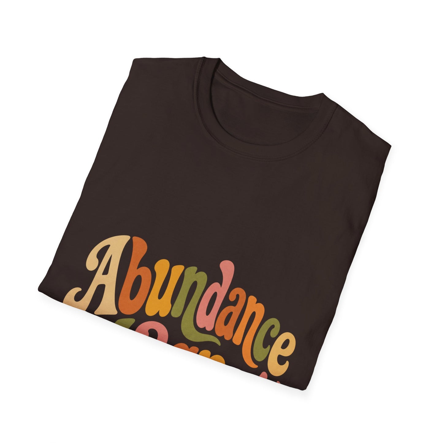 "Abundance Magnet" T-Shirt — Retro Psychedelic Positive Vibes Unisex Tee