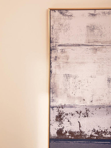 Astratto Grey and Gold Foil Wall Art