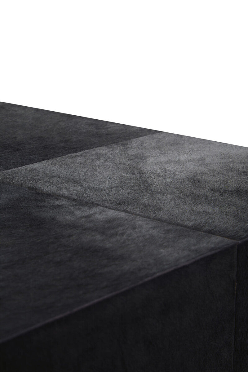 Bedside Table Kensington Townhouse Hair On Leather | Boutique