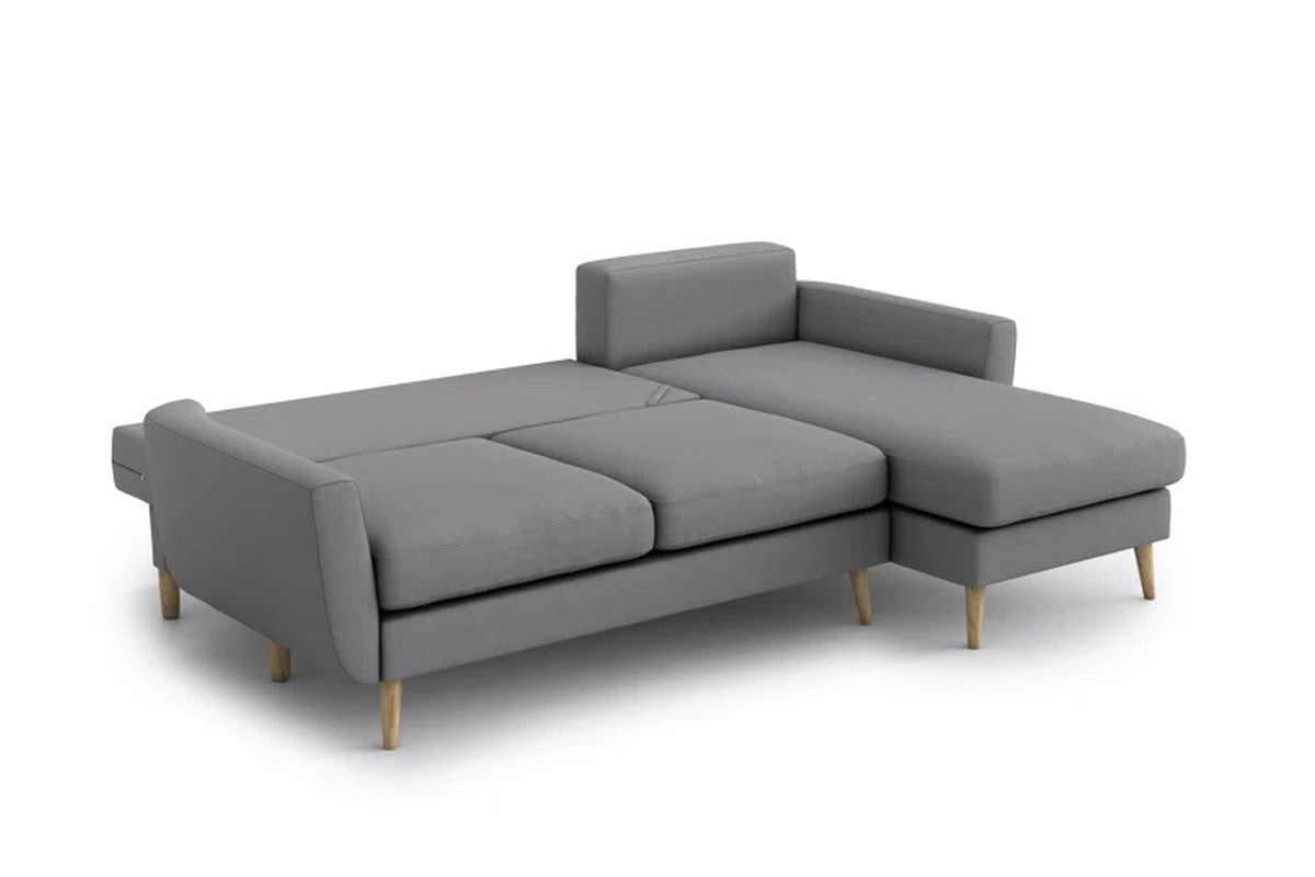 Versatile Nealon Reversible Corner Sofa Bed Range of Colours Sleeps 2