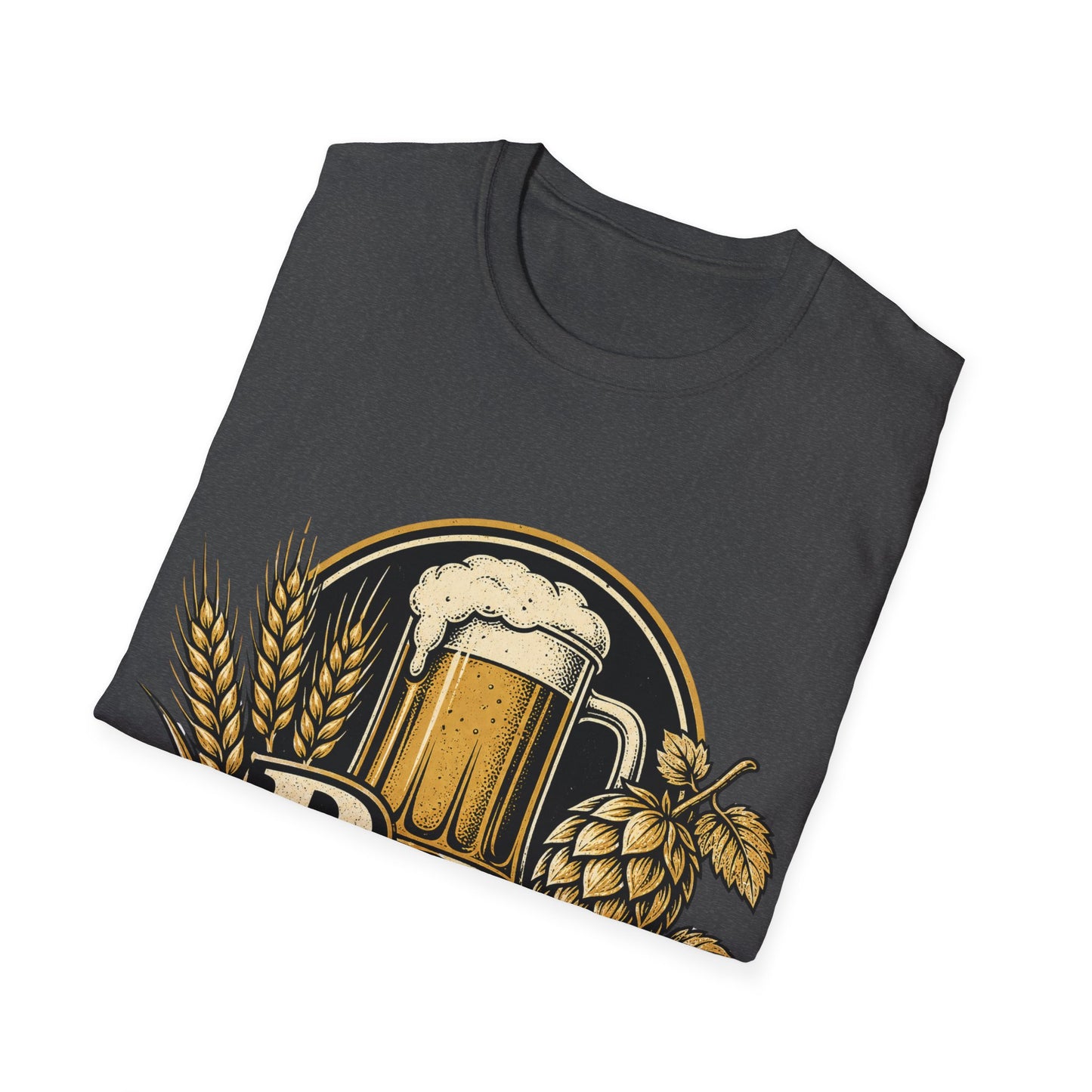 "Beer Necessities " Novelty T-Shirt — Vintage Beer Graphic Tee for Brewers & Beer Lovers