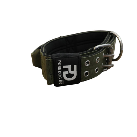 Dog Sport Collar | 5cm Khaki