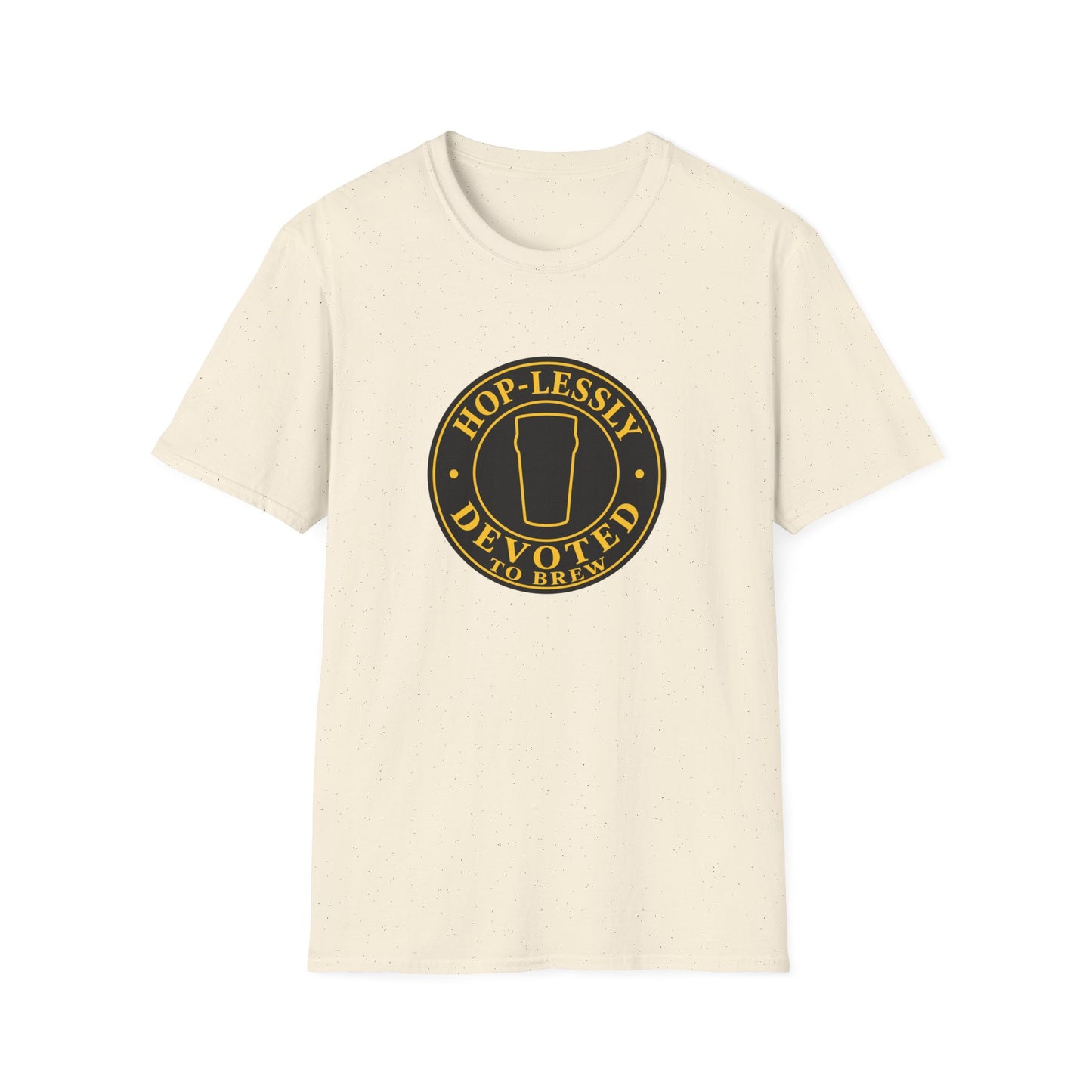 "Hop-lessly Devoted to Brew" T-shirt Beer Lovers Brewers Unisex Tee