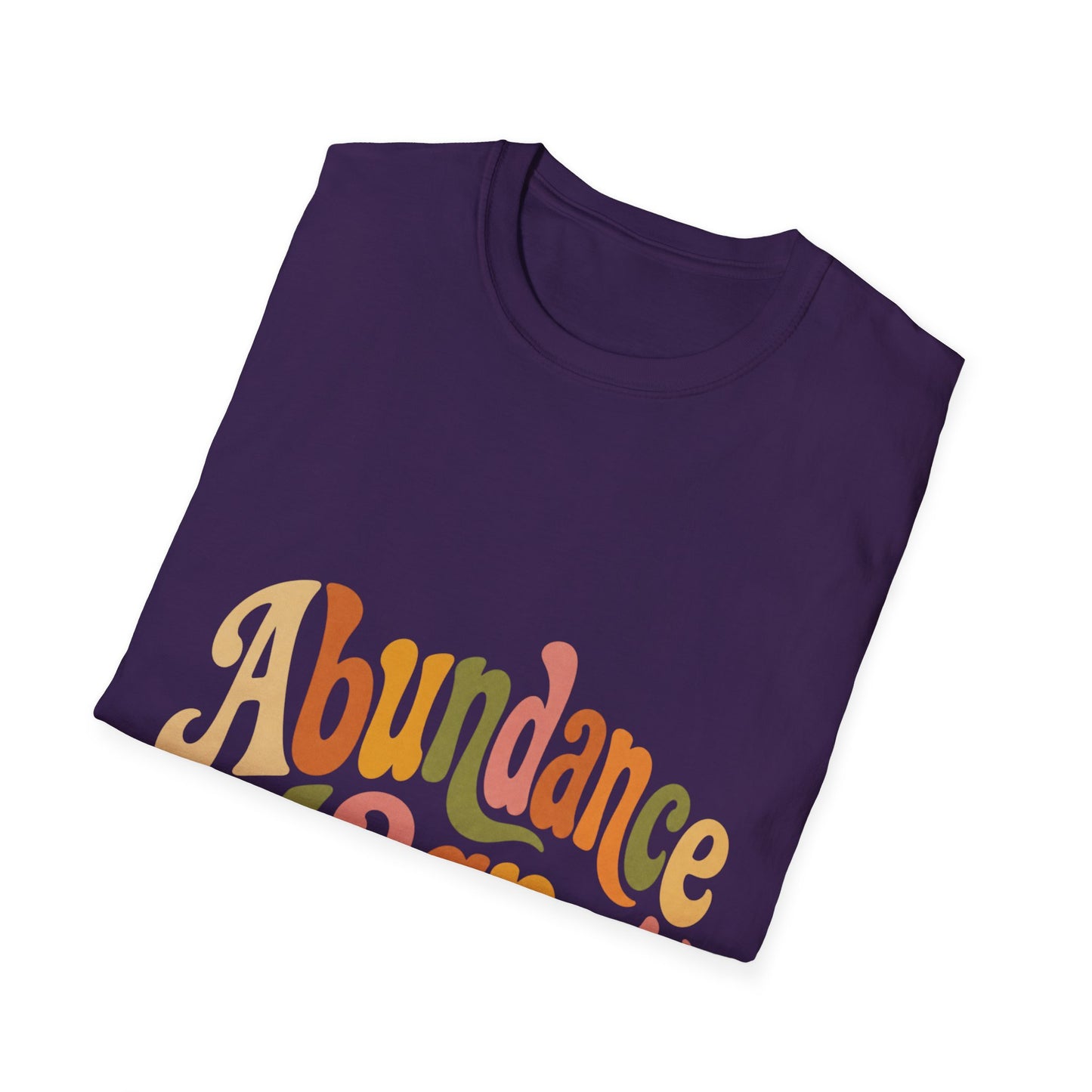 "Abundance Magnet" T-Shirt — Retro Psychedelic Positive Vibes Unisex Tee