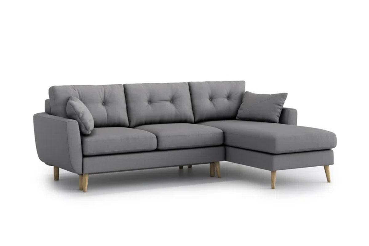 Versatile Nealon Reversible Corner Sofa Bed Range of Colours Sleeps 2
