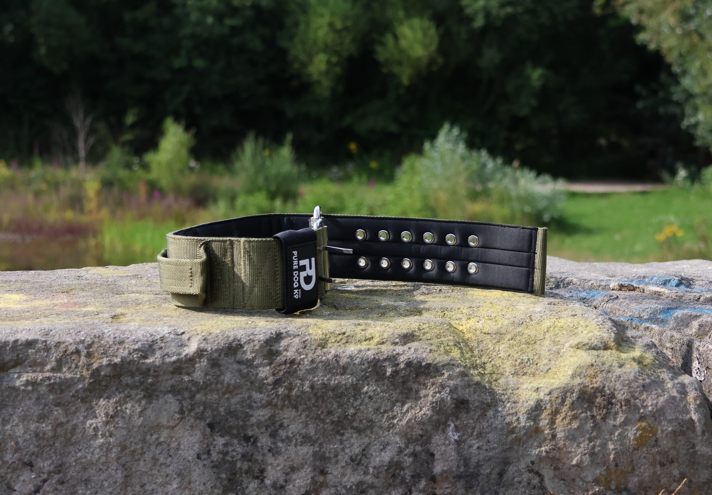 Dog Collar | 7cm Sport Khaki
