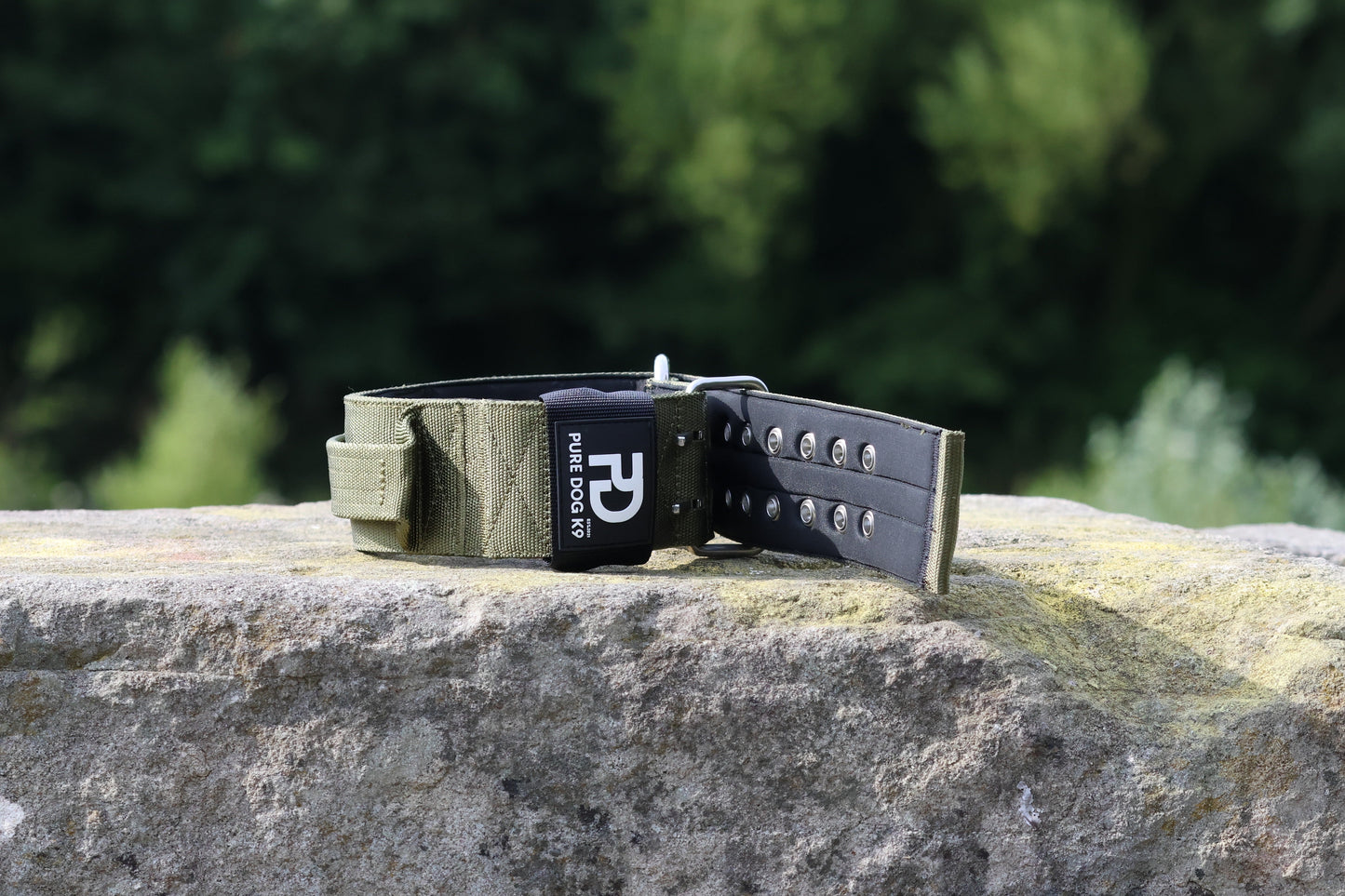 Dog Collar | 7cm Sport Khaki