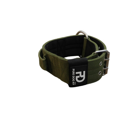 Dog Collar | 7cm Sport Khaki
