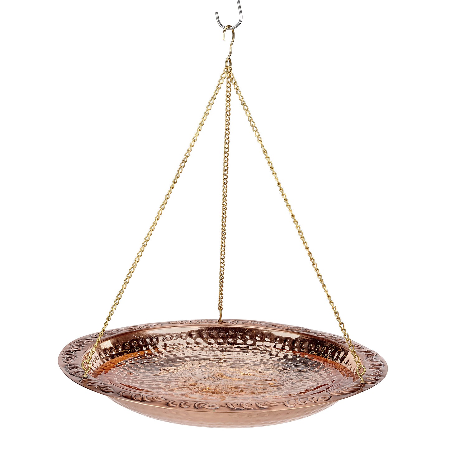 Hanging Bird Bath | Pure Copper | Rust-free | Shop Online UK