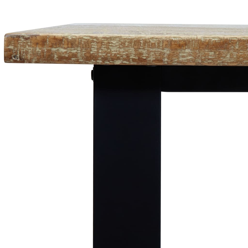 Acacia Kitchen Dining Table | Solid Wood 150x90x75 cm