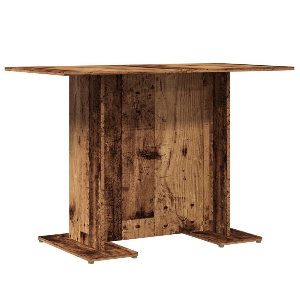 Dining Table Old Wood  Engineered Wood | Low Maintenance | 110x60x75 cm