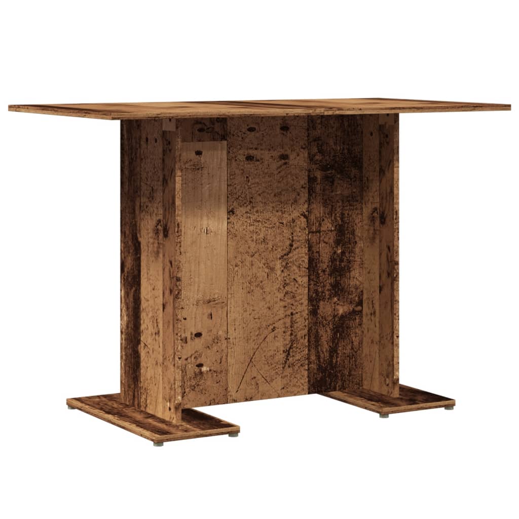Dining Table Old Wood  Engineered Wood | Low Maintenance | 110x60x75 cm