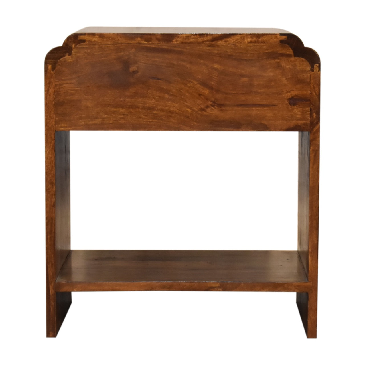 Newton Bedside Cabinet Chestnut Finish Hand Made from Solid Mango Wood