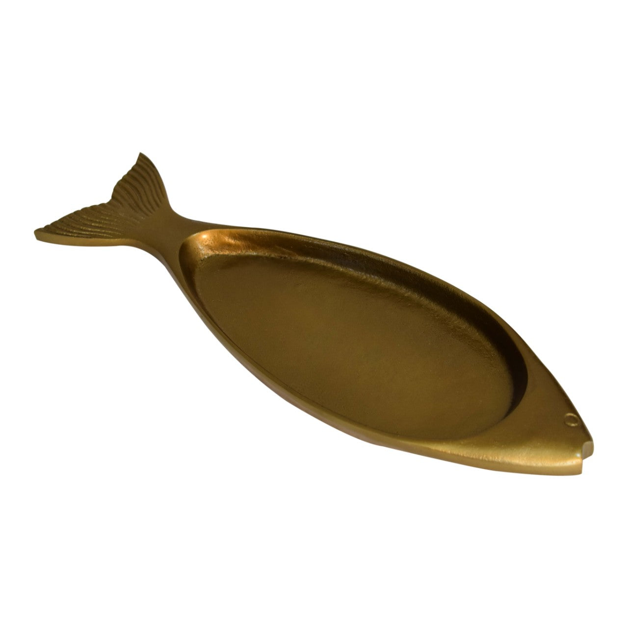 Extraordinary Quirky Fish Tray Antique Brass Finish