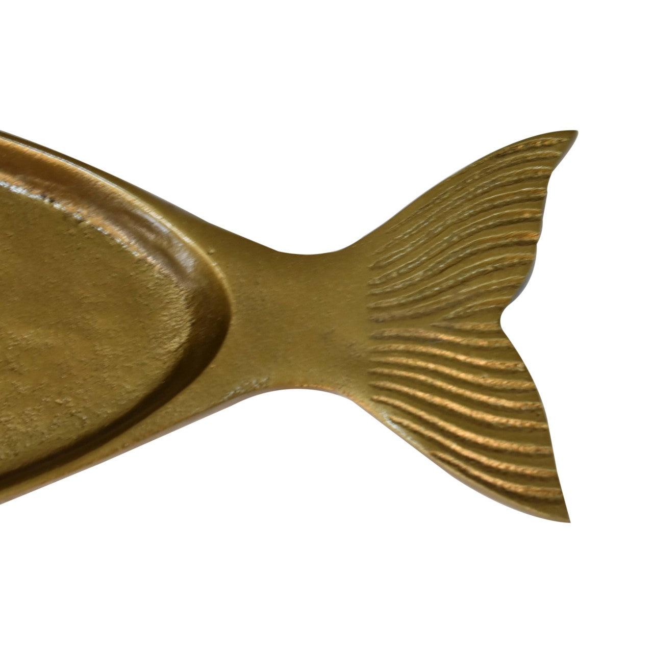 Extraordinary Quirky Fish Tray Antique Brass Finish