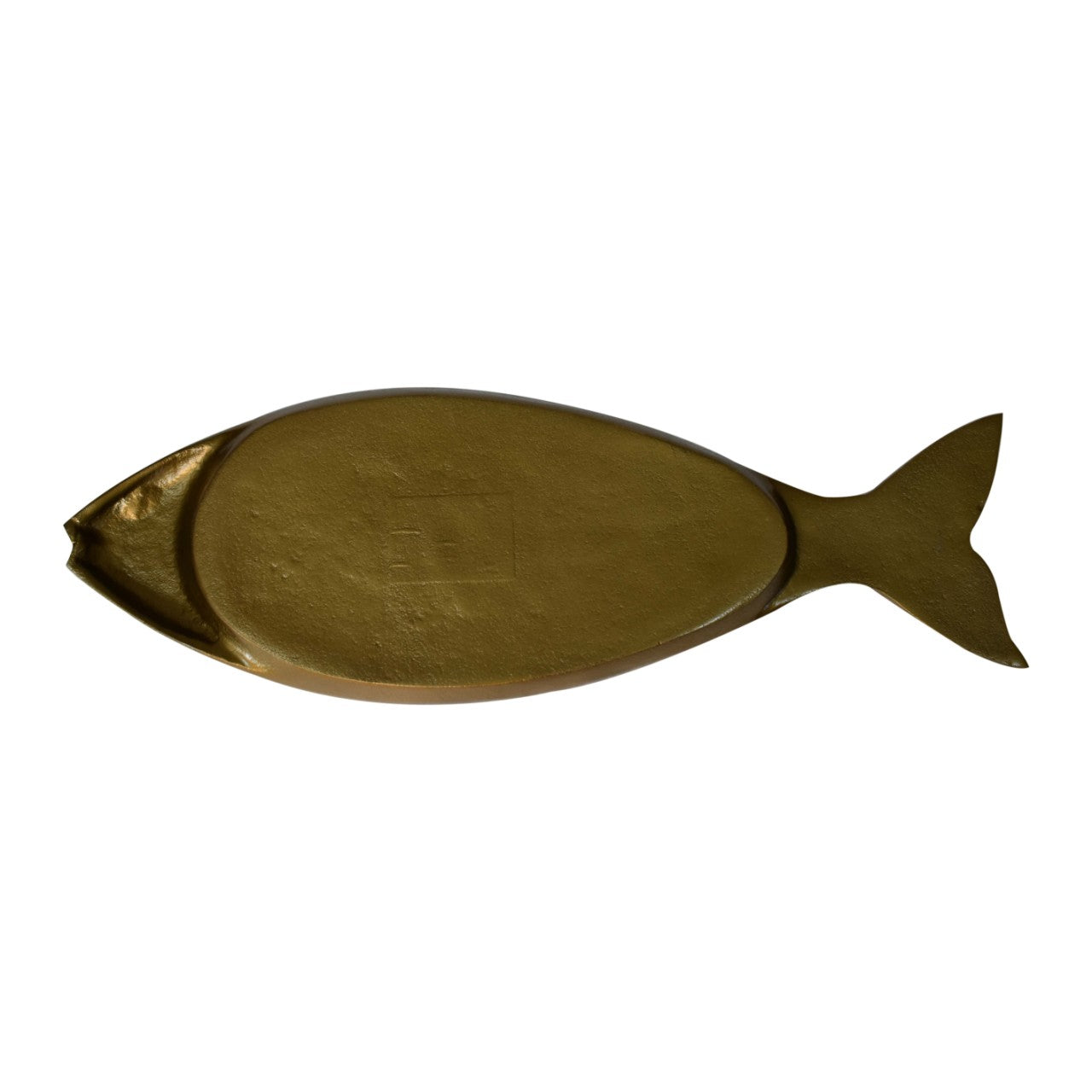 Extraordinary Quirky Fish Tray Antique Brass Finish