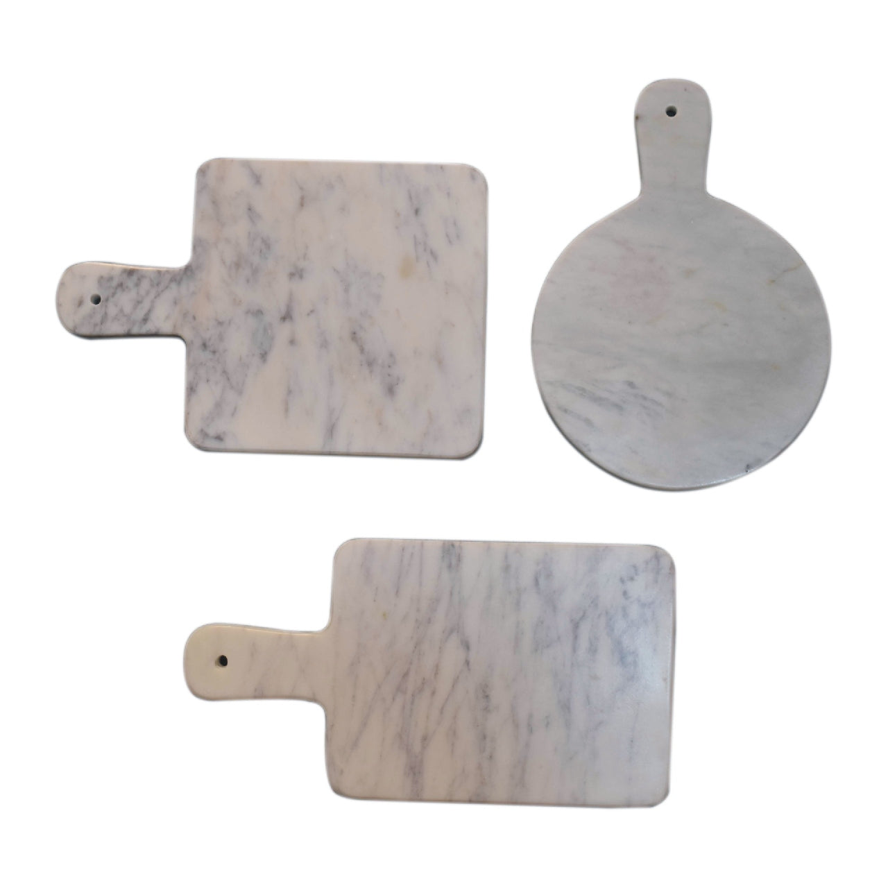 White Marble Classic Chopping Board Set of 3