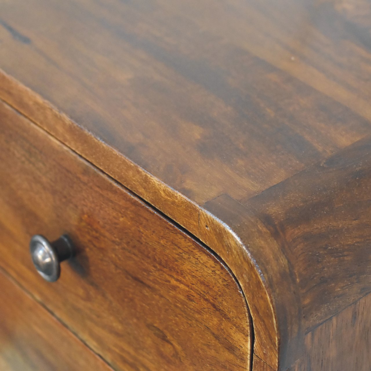 Mini Bedside Unit | Floating | Chestnut Finish | Recession Collection