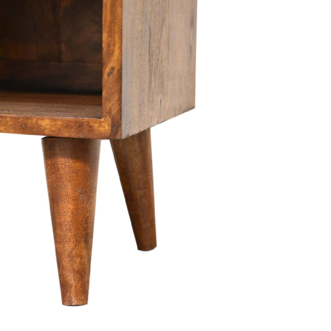 Mini Manila Cabinet Bedside Table Drawer | Gold Finish | Recession Collection