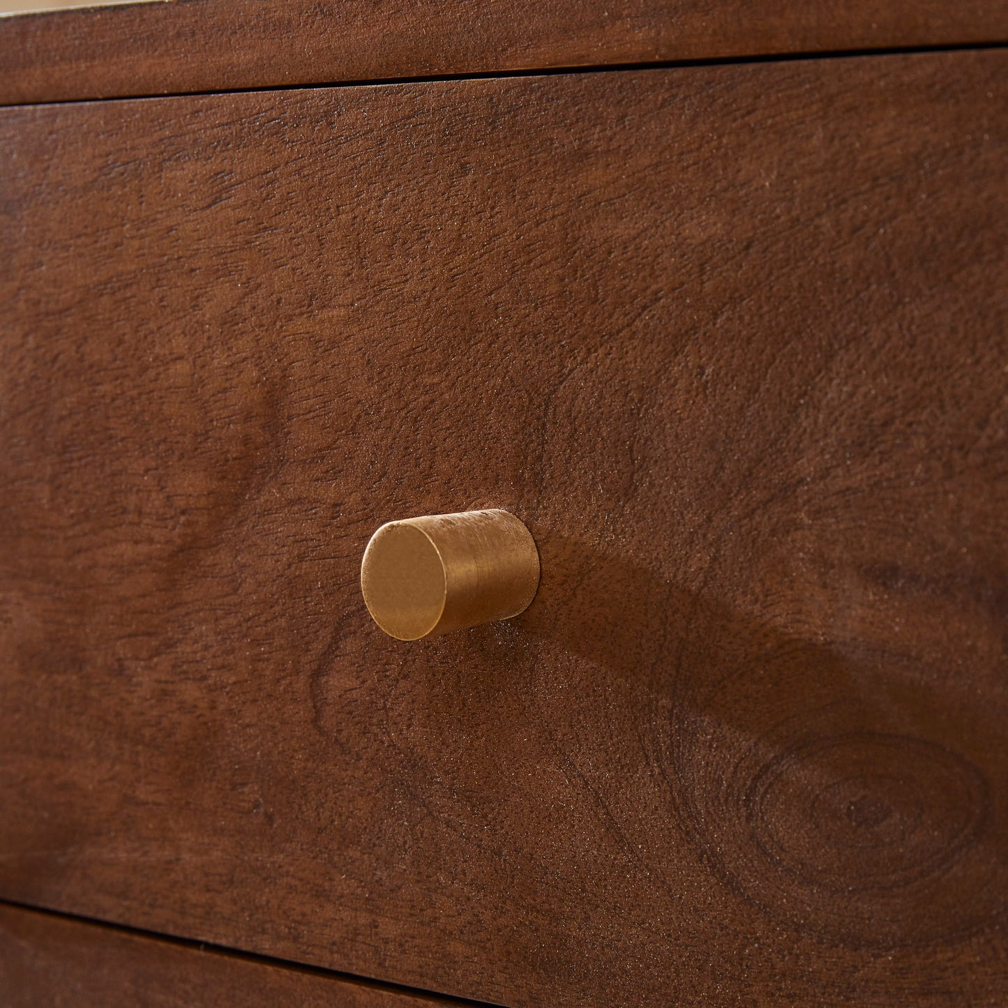 Logan Scandinavian Walnut Bedside Table | Narrow | Small Space