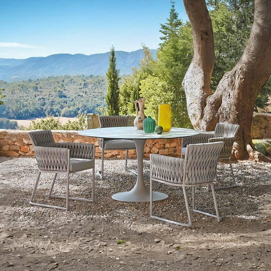 Outdoor dining set with a table and chairs | Extraordinary Emporium 