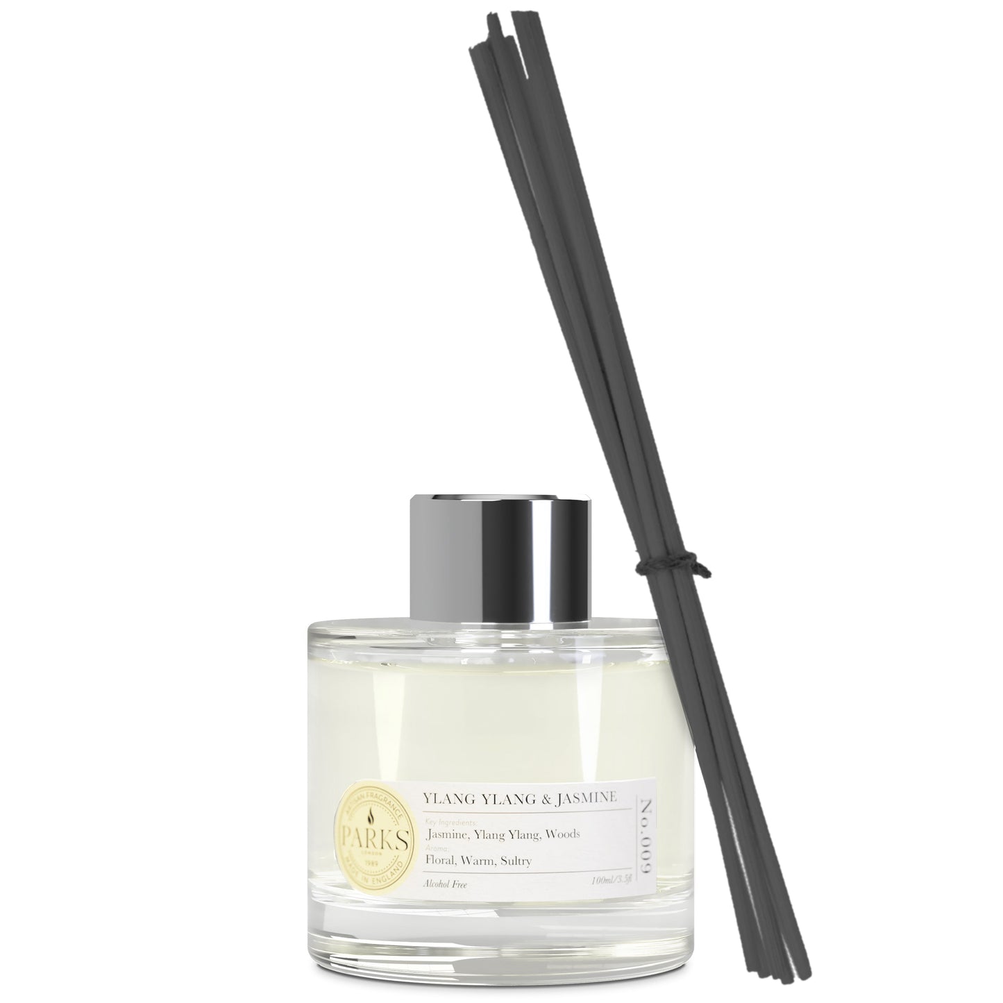 Parks Diffuser Ylang Ylang & Jasmine 100ml | Handcrafted | Shop Online UK