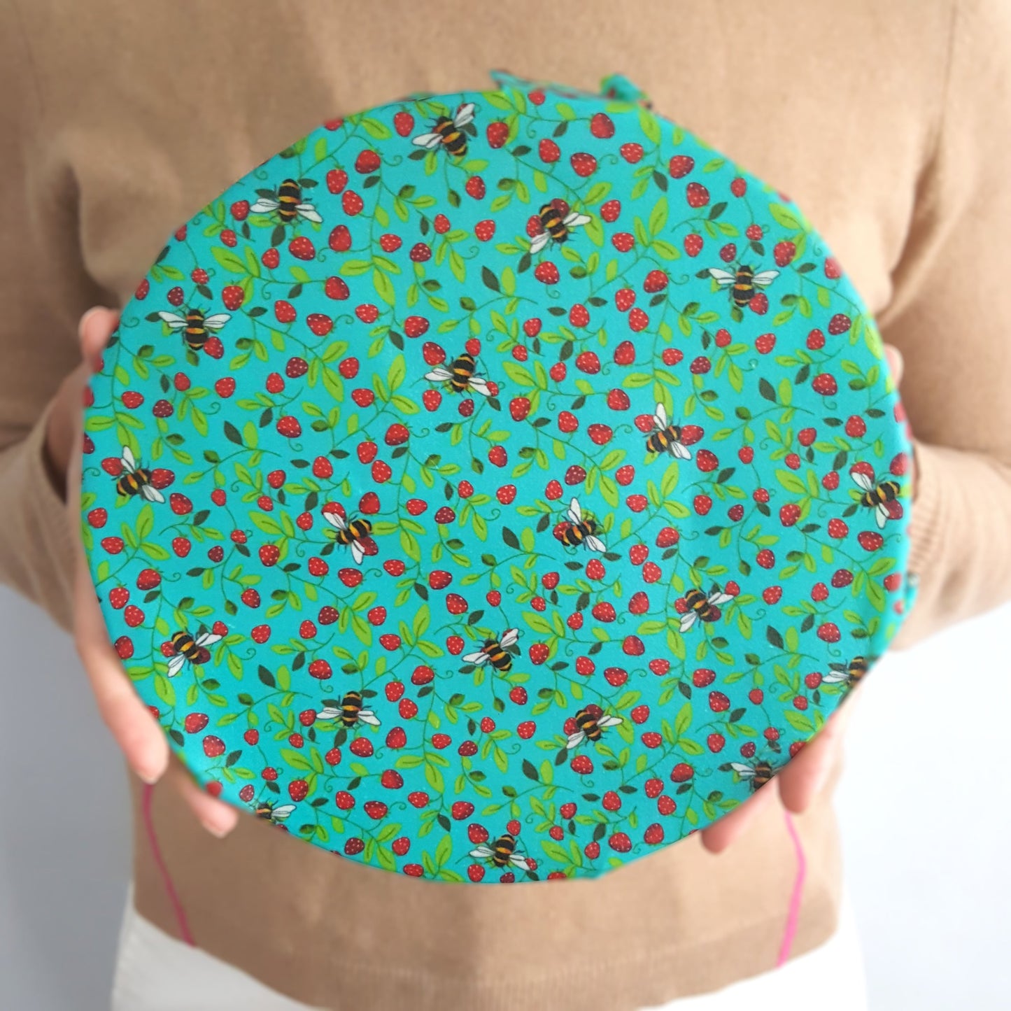 Large Handmade Beeswax Wraps Set of Two Environmental Choice