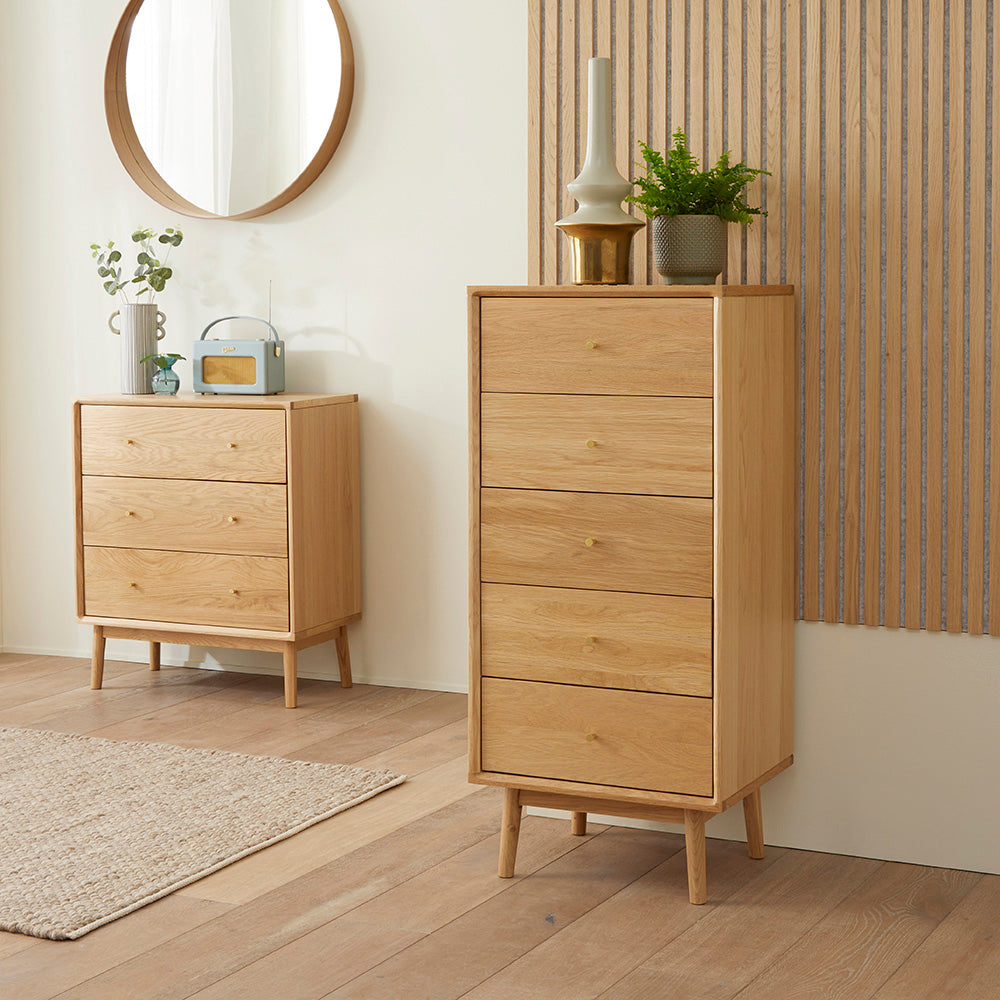 Extraordinary Emporium Eco friendly furniture, hand crafted furniture, solid wood, hard wood furniture Oak Tall boy dresser 