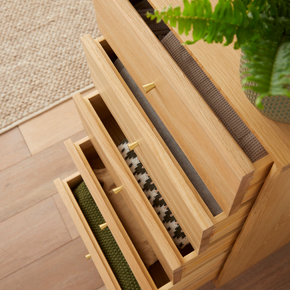 Extraordinary Emporium Eco friendly furniture, hand crafted furniture, solid wood, hard wood furniture Oak Tall boy dresser 