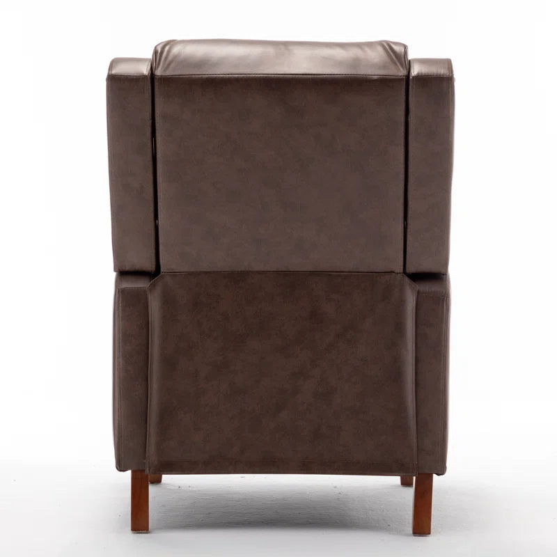 Ipina Leather Match Manual Recliner