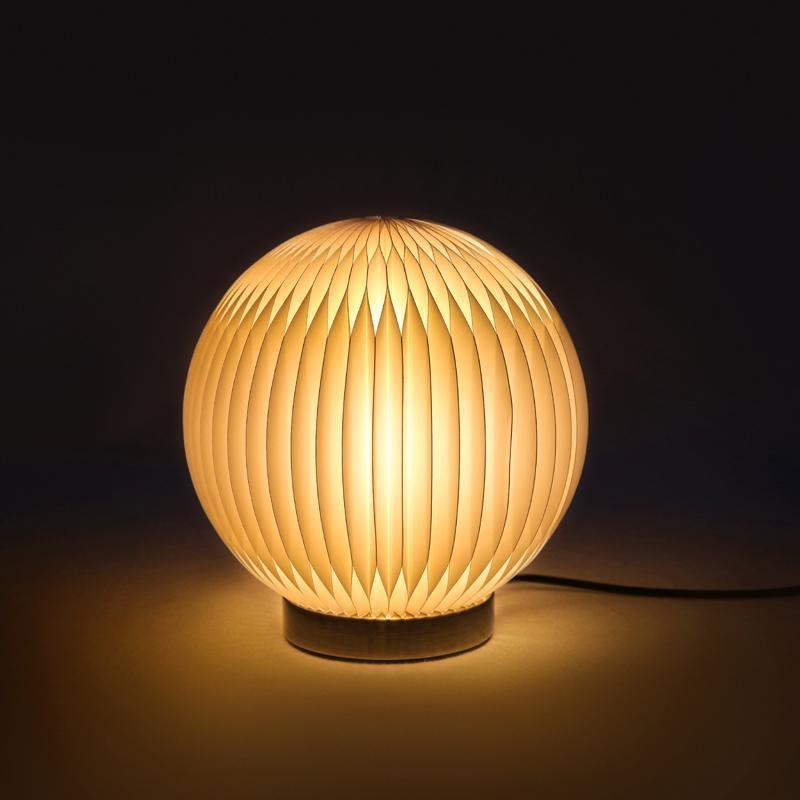 Spherical wooden lamp | Extraordinary Emporium