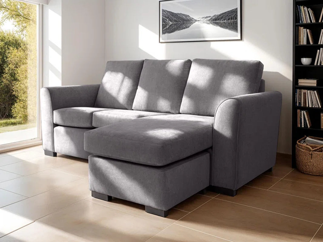 Contemporary Celis Reversible Corner Sofa Chaise