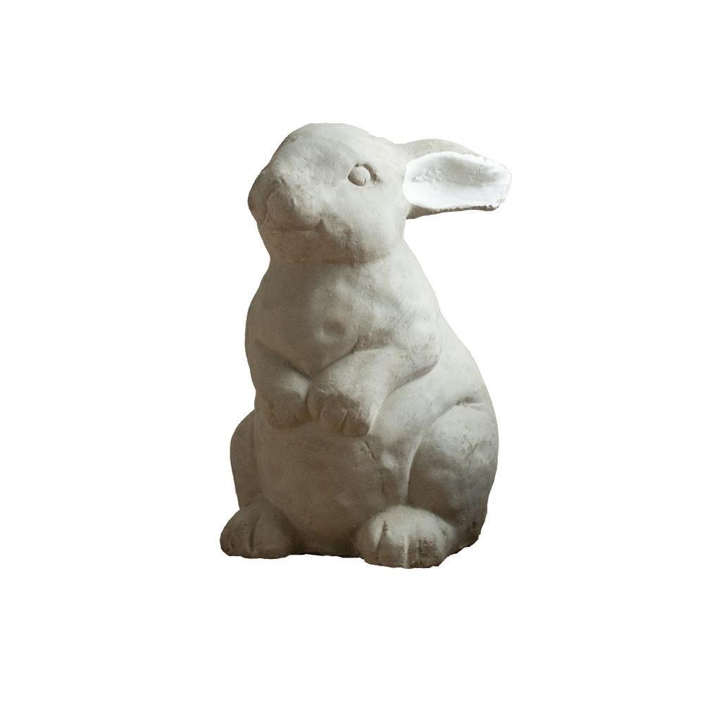 White rabbit statue on a white background  | Extraordinary Emporium UK
